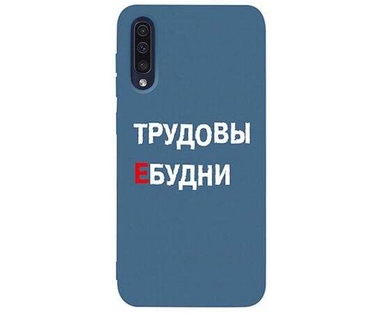 Придбати Чехол-накладка TOTO Matt TPU 2mm Print Case Samsung Galaxy A30s/A50/A50s #78 Budni Navy Blue, image , характеристики, відгуки