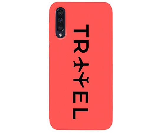 Придбати Чехол-накладка TOTO Matt TPU 2mm Print Case Samsung Galaxy A30s/A50/A50s #45 Travel Orange, image , характеристики, відгуки