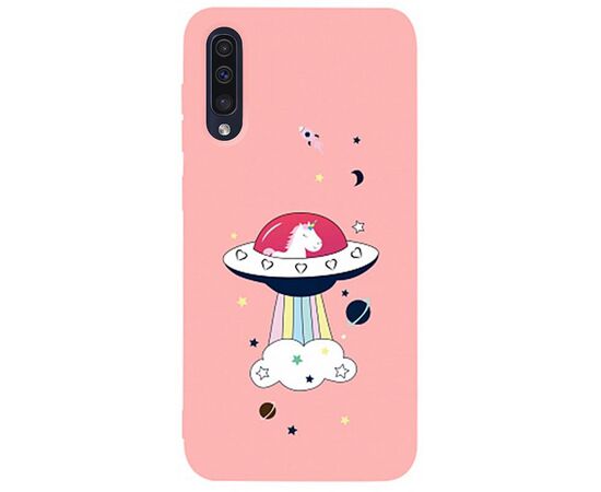 Придбати Чехол-накладка TOTO Matt TPU 2mm Print Case Samsung Galaxy A30s/A50/A50s #17 Ufo Pink, image , характеристики, відгуки