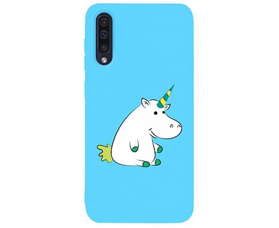 Придбати Чехол-накладка TOTO Matt TPU 2mm Print Case Samsung Galaxy A30s/A50/A50s #1 Unicorn Circle Sky Blue, image , характеристики, відгуки