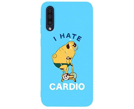 Придбати Чехол-накладка TOTO Matt TPU 2mm Print Case Samsung Galaxy A30s/A50/A50s #5 Hate Cardio Sky Blue, image , характеристики, відгуки