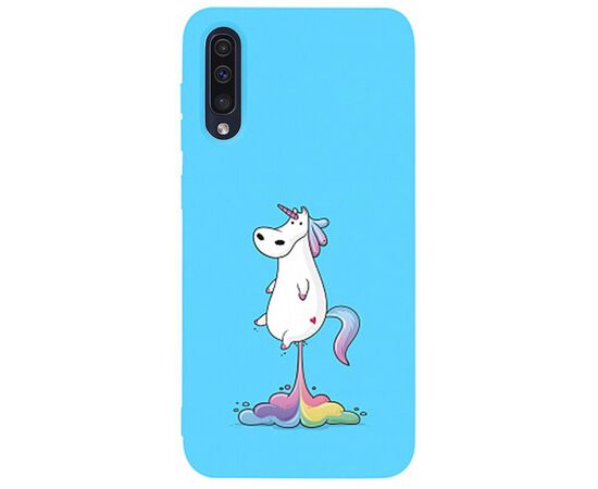 Придбати Чехол-накладка TOTO Matt TPU 2mm Print Case Samsung Galaxy A30s/A50/A50s #30 Unicorn Puk Sky Blue, image , характеристики, відгуки