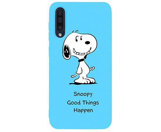 Придбати Чехол-накладка TOTO Matt TPU 2mm Print Case Samsung Galaxy A30s/A50/A50s #64 Snoopy Sky Blue, image , характеристики, відгуки