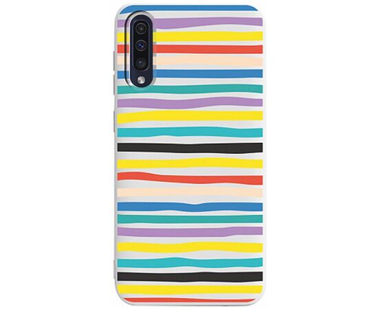 Придбати Чехол-накладка TOTO Pure TPU 2mm Print Case Samsung Galaxy A30s/A50/A50s #19 Stroke White, image , характеристики, відгуки