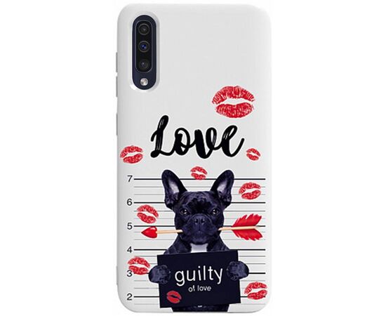 Придбати Чехол-накладка TOTO Pure TPU 2mm Print Case Samsung Galaxy A30s/A50/A50s #39 Dog Kiss White, image , характеристики, відгуки