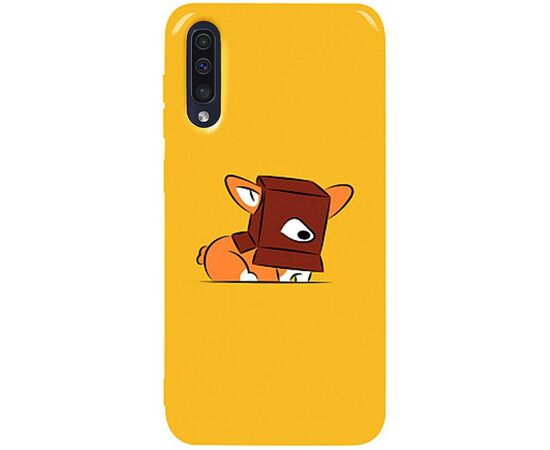 Придбати Чехол-накладка TOTO Pure TPU 2mm Print Case Samsung Galaxy A30s/A50/A50s #31 Korgi Yellow, image , характеристики, відгуки