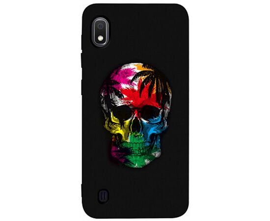 Придбати Чехол-накладка TOTO Matt TPU 2mm Print Case Samsung Galaxy A10 #29 Skull Black, image , характеристики, відгуки