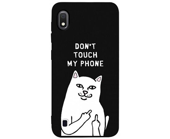 Придбати Чехол-накладка TOTO Matt TPU 2mm Print Case Samsung Galaxy A10 #58 Cat Dontouch Black, image , характеристики, відгуки