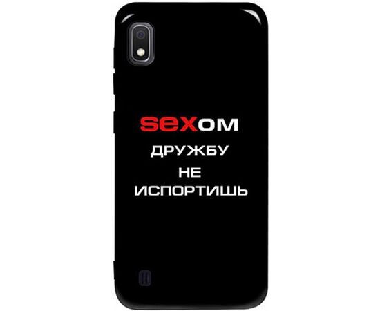 Придбати Чехол-накладка TOTO Pure TPU 2mm Print Case Samsung Galaxy A10 #22 Sex Black, image , характеристики, відгуки