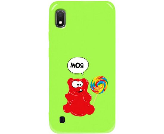 Придбати Чехол-накладка TOTO Pure TPU 2mm Print Case Samsung Galaxy A10 #14 Valera Candy Green, image , характеристики, відгуки