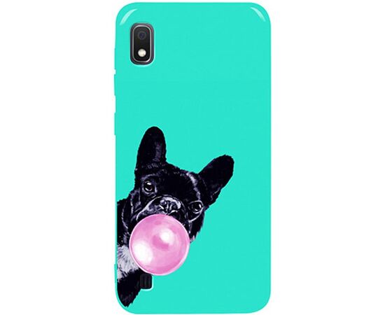 Придбати Чехол-накладка TOTO Pure TPU 2mm Print Case Samsung Galaxy A10 #75 Bubbledog Mint, image , характеристики, відгуки