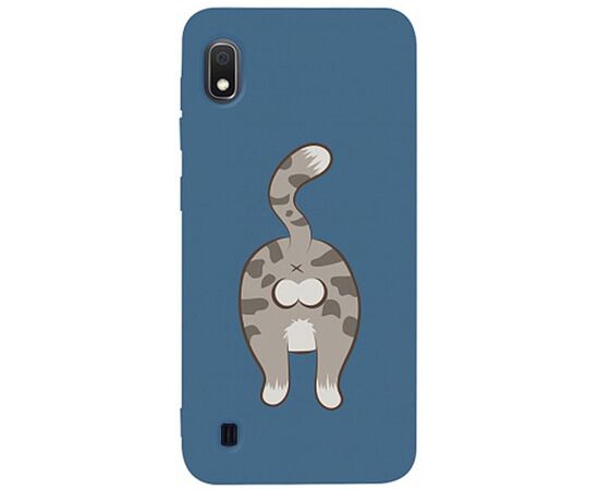 Придбати Чехол-накладка TOTO Matt TPU 2mm Print Case Samsung Galaxy A10 #62 Catzad Navy Blue, image , характеристики, відгуки