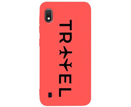 Придбати Чехол-накладка TOTO Matt TPU 2mm Print Case Samsung Galaxy A10 #45 Travel Orange, image , характеристики, відгуки