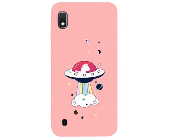 Придбати Чехол-накладка TOTO Matt TPU 2mm Print Case Samsung Galaxy A10 #17 Ufo Pink, image , характеристики, відгуки