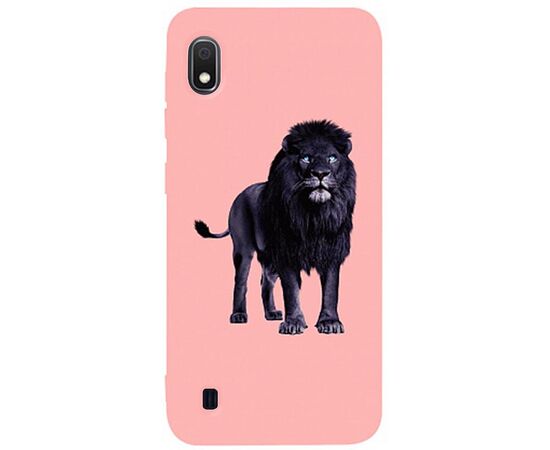 Придбати Чехол-накладка TOTO Matt TPU 2mm Print Case Samsung Galaxy A10 #36 Blacklion Pink, image , характеристики, відгуки