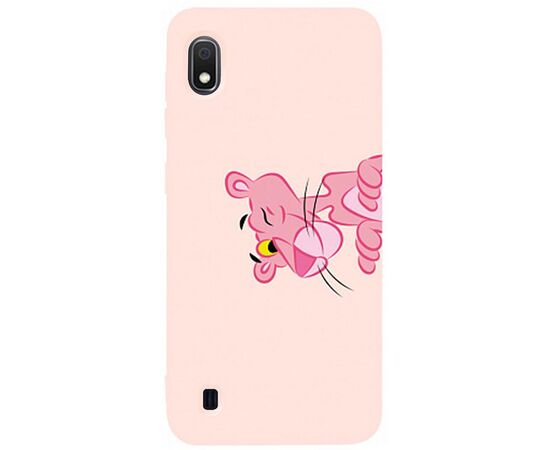 Придбати Чехол-накладка TOTO Matt TPU 2mm Print Case Samsung Galaxy A10 #54 Pink Pantera Sand pink, image , характеристики, відгуки