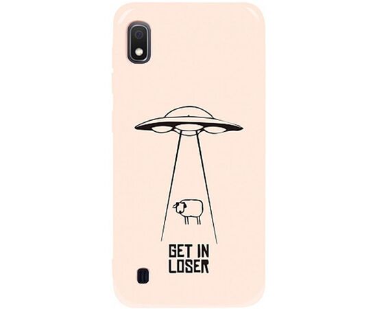 Придбати Чехол-накладка TOTO Pure TPU 2mm Print Case Samsung Galaxy A10 #70 Get Loser Sand pink, image , характеристики, відгуки