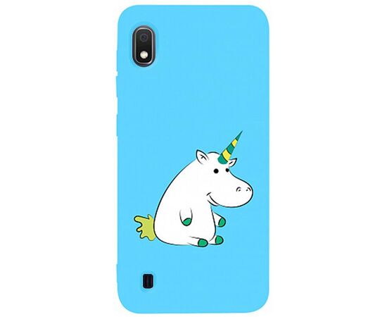 Придбати Чехол-накладка TOTO Matt TPU 2mm Print Case Samsung Galaxy A10 #1 Unicorn Circle Sky Blue, image , характеристики, відгуки