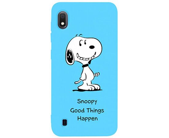 Придбати Чехол-накладка TOTO Matt TPU 2mm Print Case Samsung Galaxy A10 #64 Snoopy Sky Blue, image , характеристики, відгуки