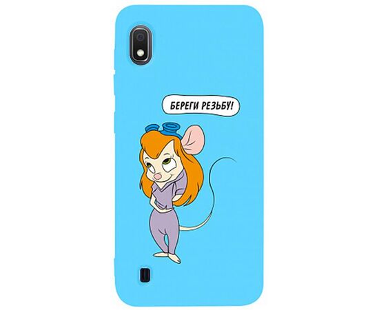 Придбати Чехол-накладка TOTO Matt TPU 2mm Print Case Samsung Galaxy A10 #72 Rezba Sky Blue, image , характеристики, відгуки