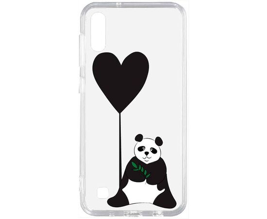 Придбати Чехол-накладка TOTO Acrylic+TPU Print Case Samsung Galaxy A10 #53 Panda B Transparent, image , характеристики, відгуки