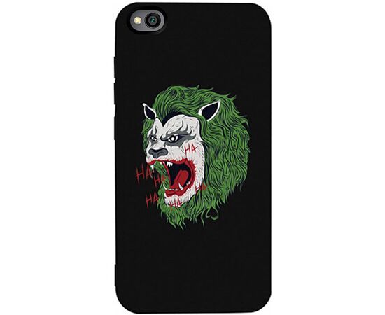 Купить Чехол-накладка TOTO Matt TPU 2mm Print Case Xiaomi Redmi Go #12 Green Lion Black, фото , характеристики, отзывы