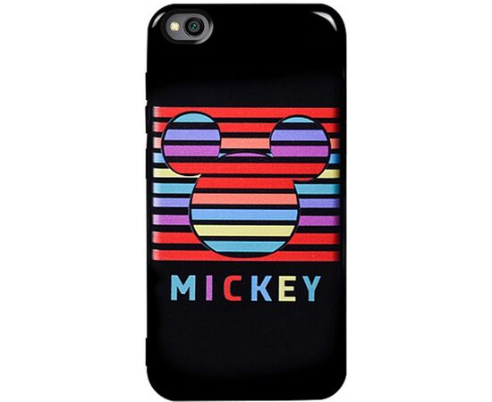 Придбати Чехол-накладка TOTO Pure TPU 2mm Print Case Xiaomi Redmi Go #49 Mickey Black, image , характеристики, відгуки