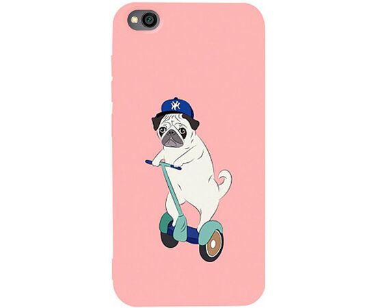 Придбати Чехол-накладка TOTO Matt TPU 2mm Print Case Xiaomi Redmi Go #2 Dog Skate Pink, image , характеристики, відгуки