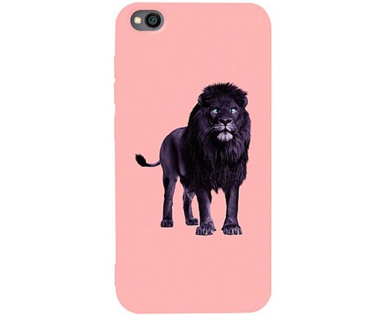 Придбати Чехол-накладка TOTO Matt TPU 2mm Print Case Xiaomi Redmi Go #36 Blacklion Pink, image , характеристики, відгуки