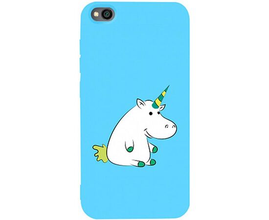 Купить Чехол-накладка TOTO Matt TPU 2mm Print Case Xiaomi Redmi Go #1 Unicorn Circle Sky Blue, фото , характеристики, отзывы