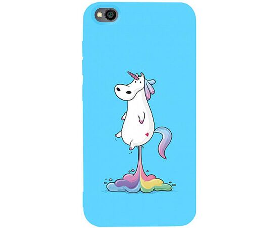 Придбати Чехол-накладка TOTO Matt TPU 2mm Print Case Xiaomi Redmi Go #30 Unicorn Puk Sky Blue, image , характеристики, відгуки