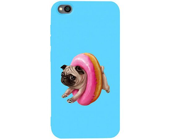 Придбати Чехол-накладка TOTO Matt TPU 2mm Print Case Xiaomi Redmi Go #34 Dog Donat Sky Blue, image , характеристики, відгуки