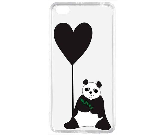 Придбати Чехол-накладка TOTO Acrylic+TPU Print Case Xiaomi Redmi Go #53 Panda B Transparent, image , характеристики, відгуки