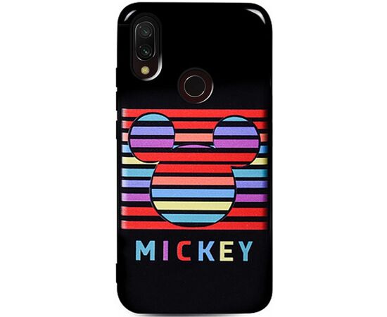 Придбати Чехол-накладка TOTO Pure TPU 2mm Print Case Xiaomi Redmi 7 #49 Mickey Black, image , характеристики, відгуки