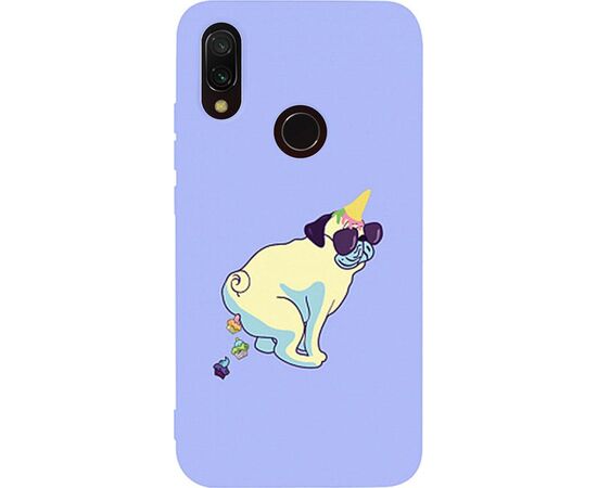 Придбати Чехол-накладка TOTO Matt TPU 2mm Print Case Xiaomi Redmi 7 #77 Kakedog Light Purple, image , характеристики, відгуки