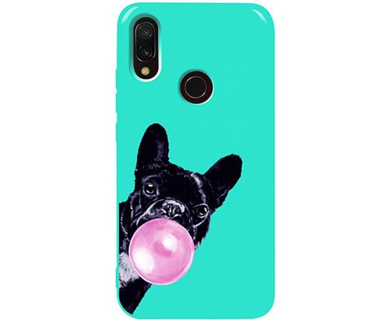 Придбати Чехол-накладка TOTO Pure TPU 2mm Print Case Xiaomi Redmi 7 #75 Bubbledog Mint, image , характеристики, відгуки