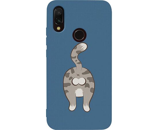 Купить Чехол-накладка TOTO Matt TPU 2mm Print Case Xiaomi Redmi 7 #62 Catzad Navy Blue, фото , характеристики, отзывы