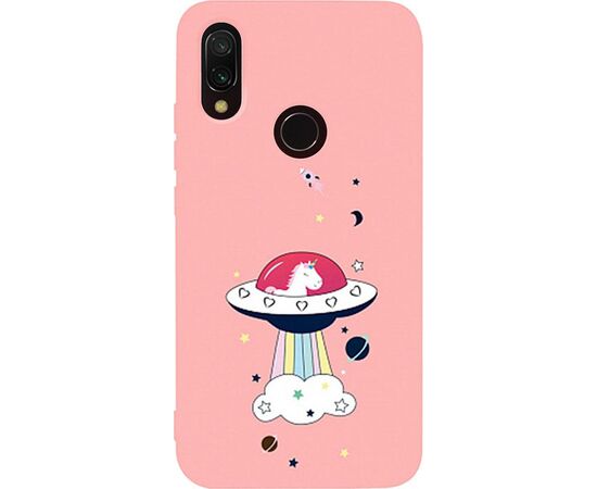 Придбати Чехол-накладка TOTO Matt TPU 2mm Print Case Xiaomi Redmi 7 #17 Ufo Pink, image , характеристики, відгуки