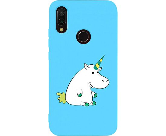 Придбати Чехол-накладка TOTO Matt TPU 2mm Print Case Xiaomi Redmi 7 #1 Unicorn Circle Sky Blue, image , характеристики, відгуки