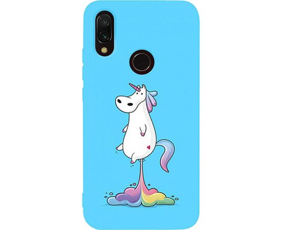 Придбати Чехол-накладка TOTO Matt TPU 2mm Print Case Xiaomi Redmi 7 #30 Unicorn Puk Sky Blue, image , характеристики, відгуки