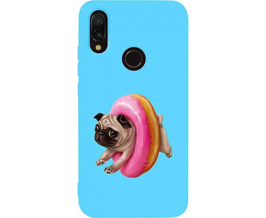 Придбати Чехол-накладка TOTO Matt TPU 2mm Print Case Xiaomi Redmi 7 #34 Dog Donat Sky Blue, image , характеристики, відгуки