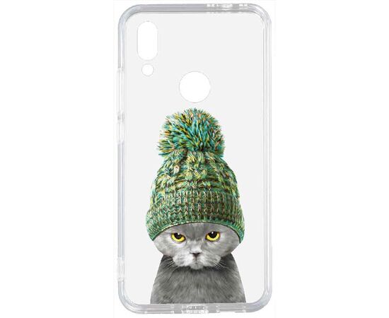 Придбати Чехол-накладка TOTO Acrylic+TPU Print Case Xiaomi Redmi 7 #7 Cat In Hat Transparent, image , характеристики, відгуки