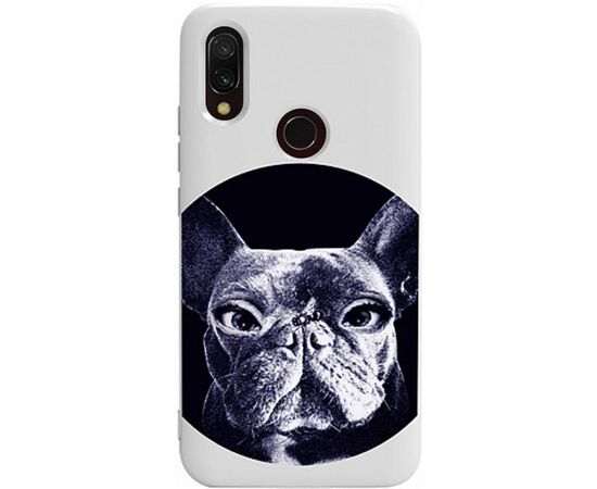 Купить Чехол-накладка TOTO Pure TPU 2mm Print Case Xiaomi Redmi 7 #74 Dogbz White, фото , характеристики, отзывы