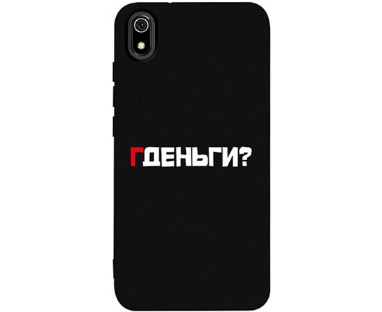 Придбати Чехол-накладка TOTO Matt TPU 2mm Print Case Xiaomi Redmi 7A #61 Gdedengi Black, image , характеристики, відгуки