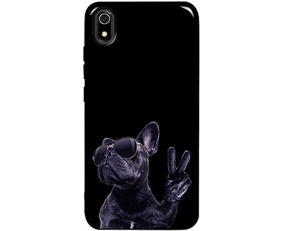 Придбати Чехол-накладка TOTO Pure TPU 2mm Print Case Xiaomi Redmi 7A #80 Cooldog Black, image , характеристики, відгуки