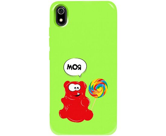 Придбати Чехол-накладка TOTO Pure TPU 2mm Print Case Xiaomi Redmi 7A #14 Valera Candy Green, image , характеристики, відгуки