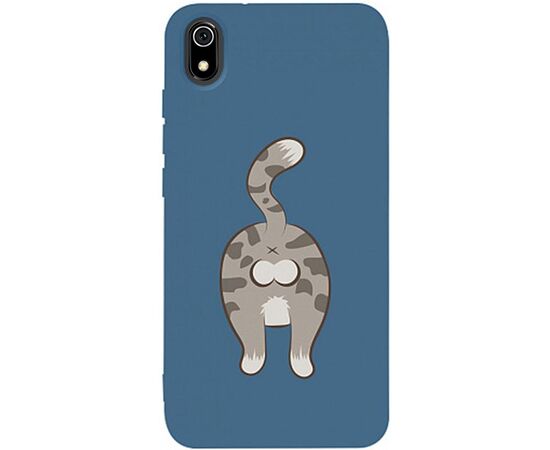 Придбати Чехол-накладка TOTO Matt TPU 2mm Print Case Xiaomi Redmi 7A #62 Catzad Navy Blue, image , характеристики, відгуки