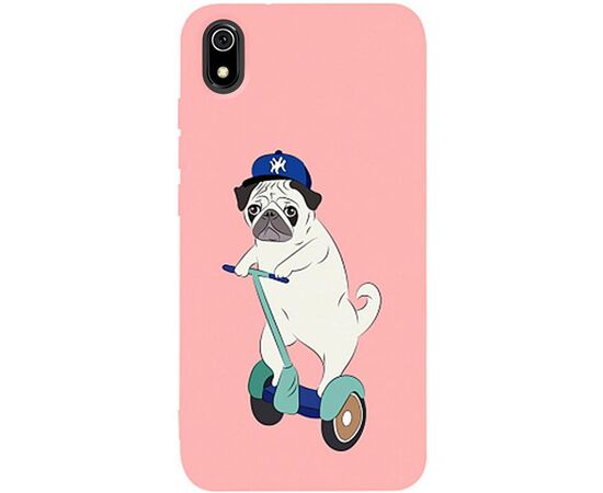 Придбати Чехол-накладка TOTO Matt TPU 2mm Print Case Xiaomi Redmi 7A #2 Dog Skate Pink, image , характеристики, відгуки