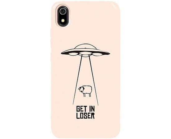 Придбати Чехол-накладка TOTO Pure TPU 2mm Print Case Xiaomi Redmi 7A #70 Get Loser Sand pink, image , характеристики, відгуки