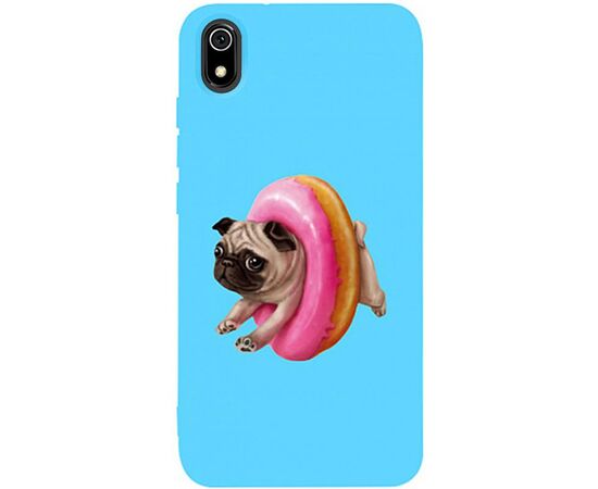 Придбати Чехол-накладка TOTO Matt TPU 2mm Print Case Xiaomi Redmi 7A #34 Dog Donat Sky Blue, image , характеристики, відгуки